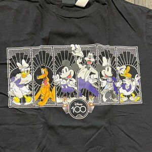 Walt Disney World 100th Black Tee Shirt